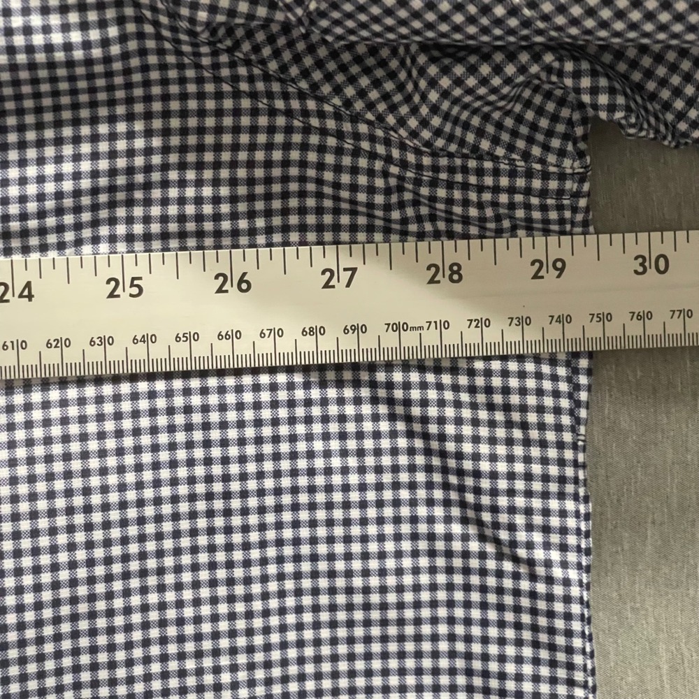 Habit Fishing Shirt Men 2XL Blue Gingham Long Sleeve UPF 40+ Ventilated Gorpcorr - Picture 6 of 8